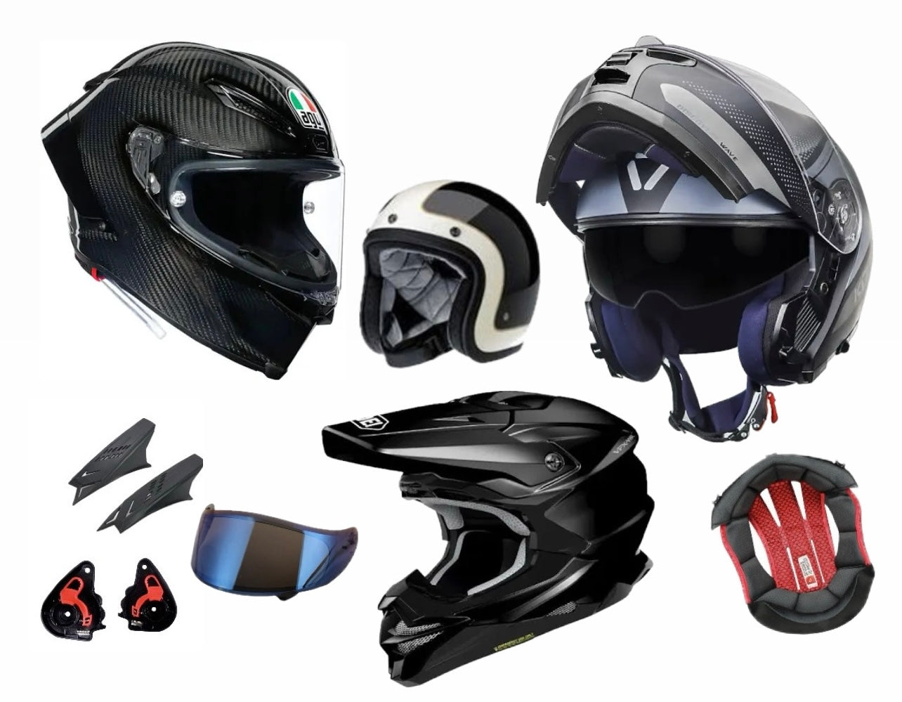 HELMETS & HELMET ACCESSORIES