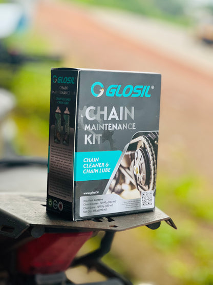 Glosil Chain Maintenance Kit(Lube & Cleaner)